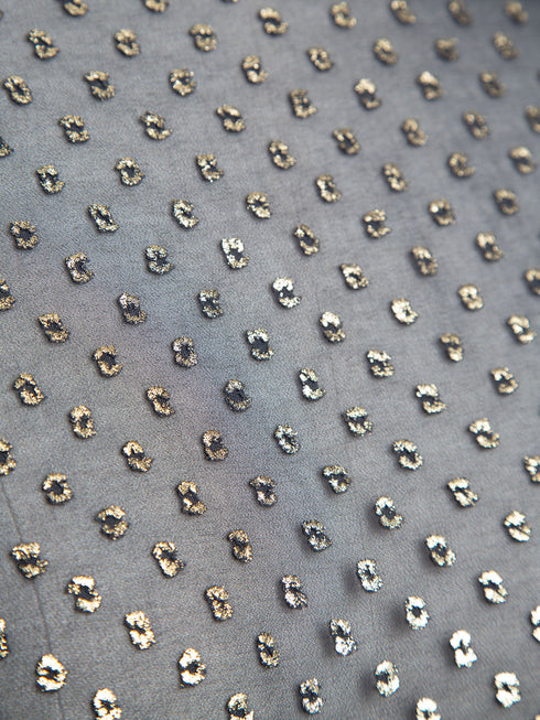 sheer dot dress shirt